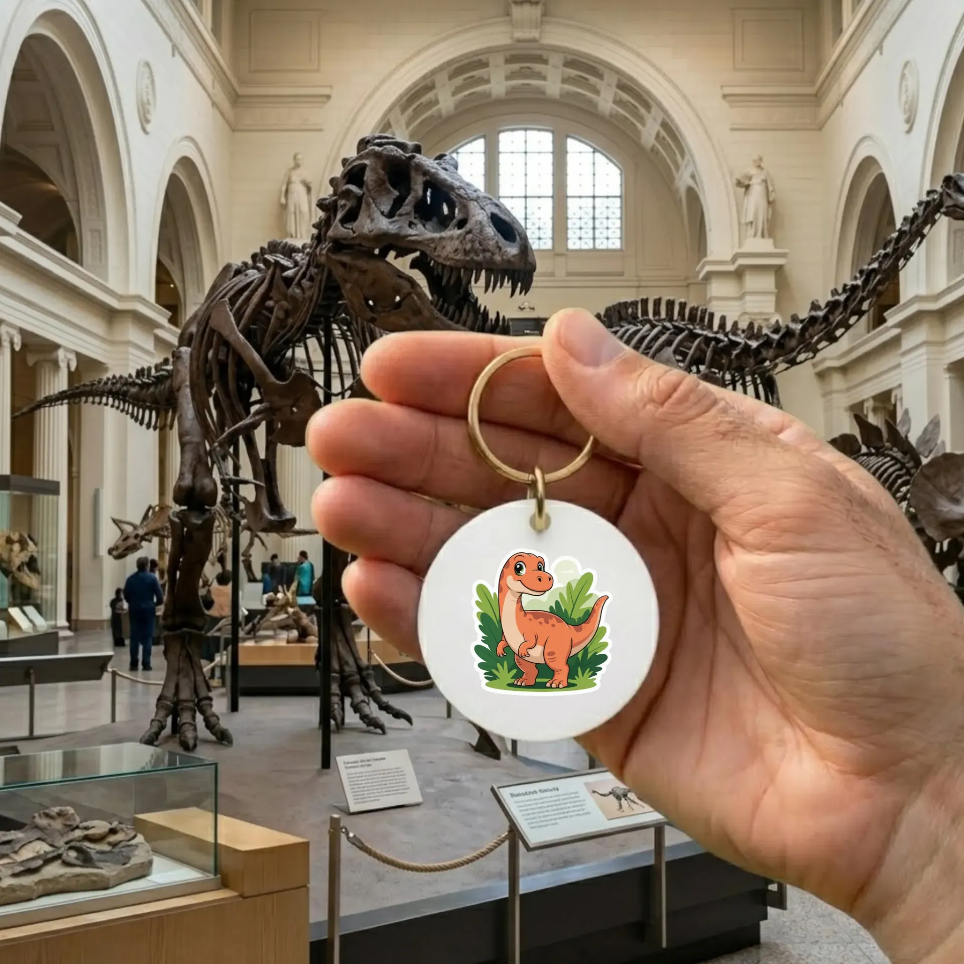 Dino stickers style 4