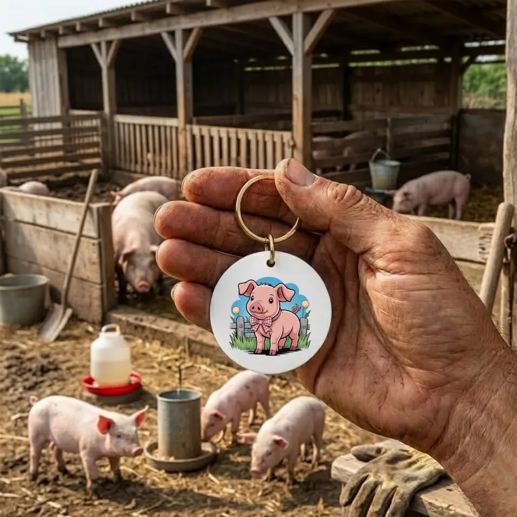 Cochon a la ferme