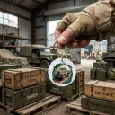 Le camion militaire dans la jungle