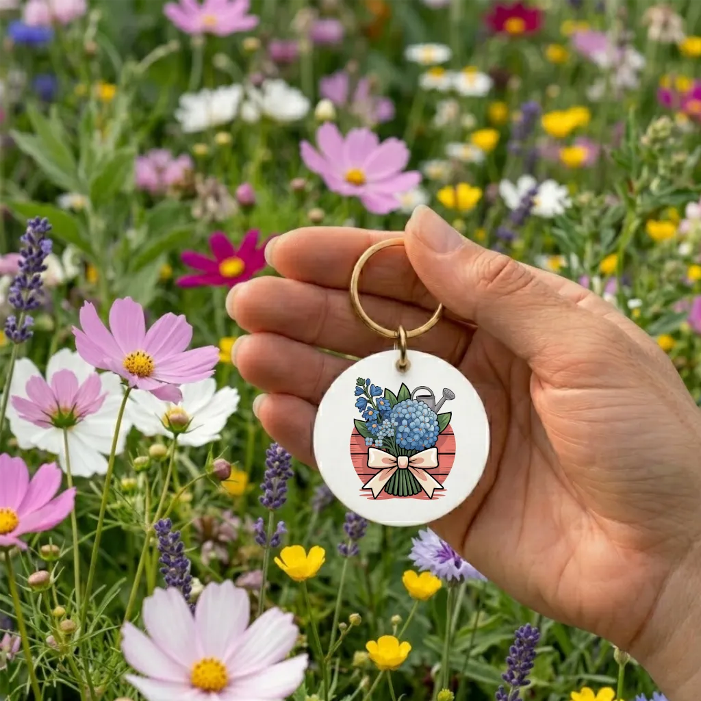 Le bouquet bleu