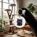 Cut chaton noir
